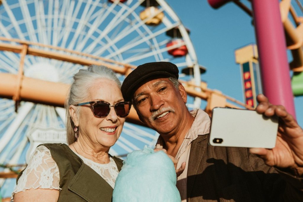 Valentine's Day at Santa Monica Pier