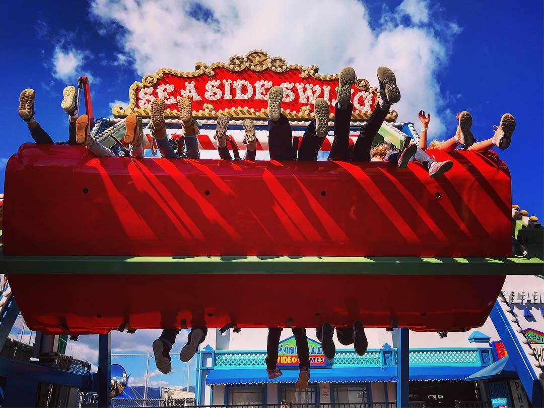 Seaside Swing on the Santa Monica Pier