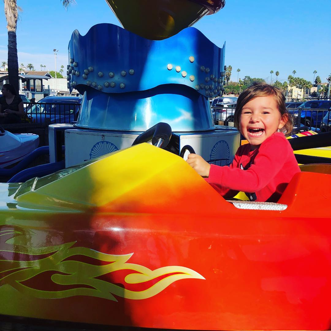 Inkie's Wave Jumper on the Santa Monica Pier