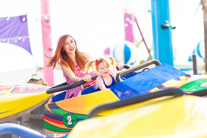 Mommy and Me Rides at Pacific Park Wave Jumper