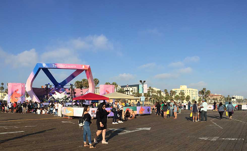 Twilight Concert Series on the Santa Monice Pier