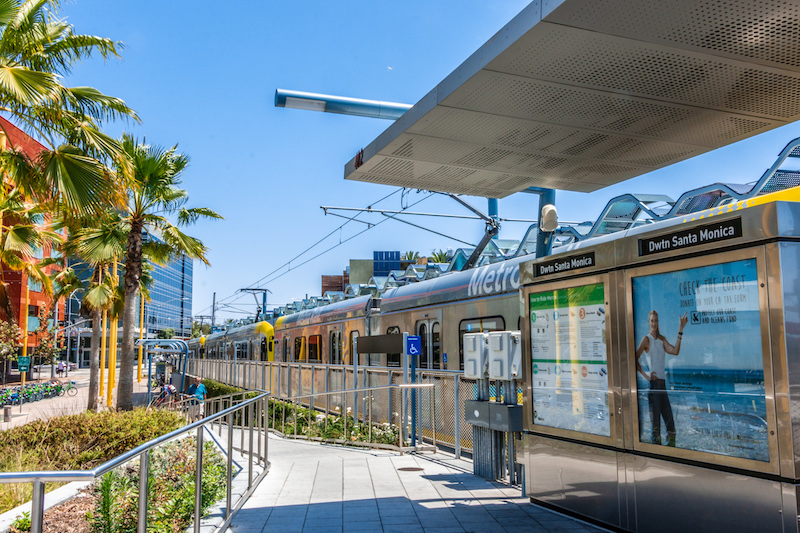 Santa Monica Downtown Metro Station