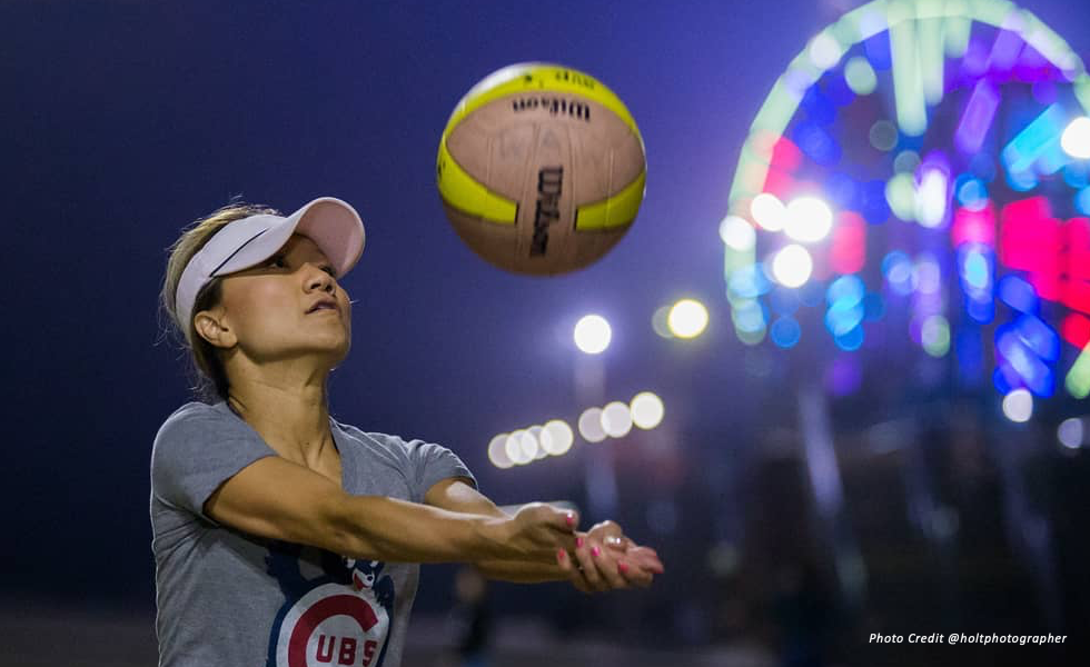 Beach Volleyball in Santa Monica