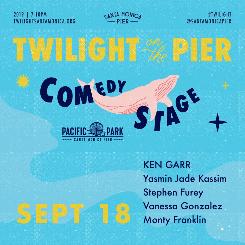 PacPark Comedy Lineup Sept 18