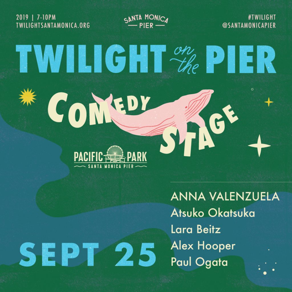 PacPark Comedy Lineup Sept 25