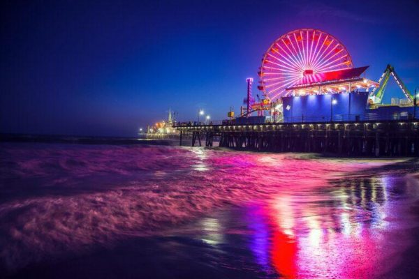 Pacific Park on the Santa Monica Pier Movie Landmark