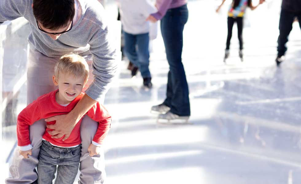 Ice skate at Ice at Santa Monica