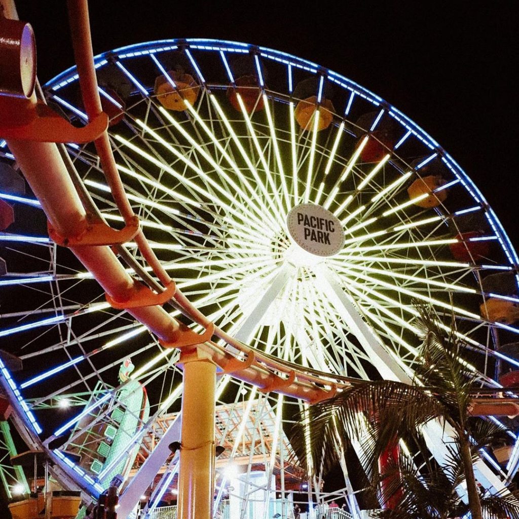 Close up of the Pacific Wheel