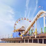 View of Pacific Park from the beach