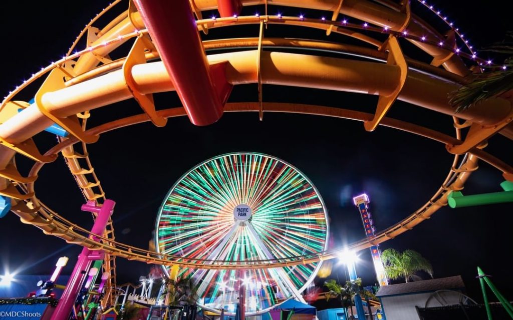 Pacific Park Ferris Wheel photo by @mdcshoots on Instagram