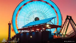 Pacific Wheel at night