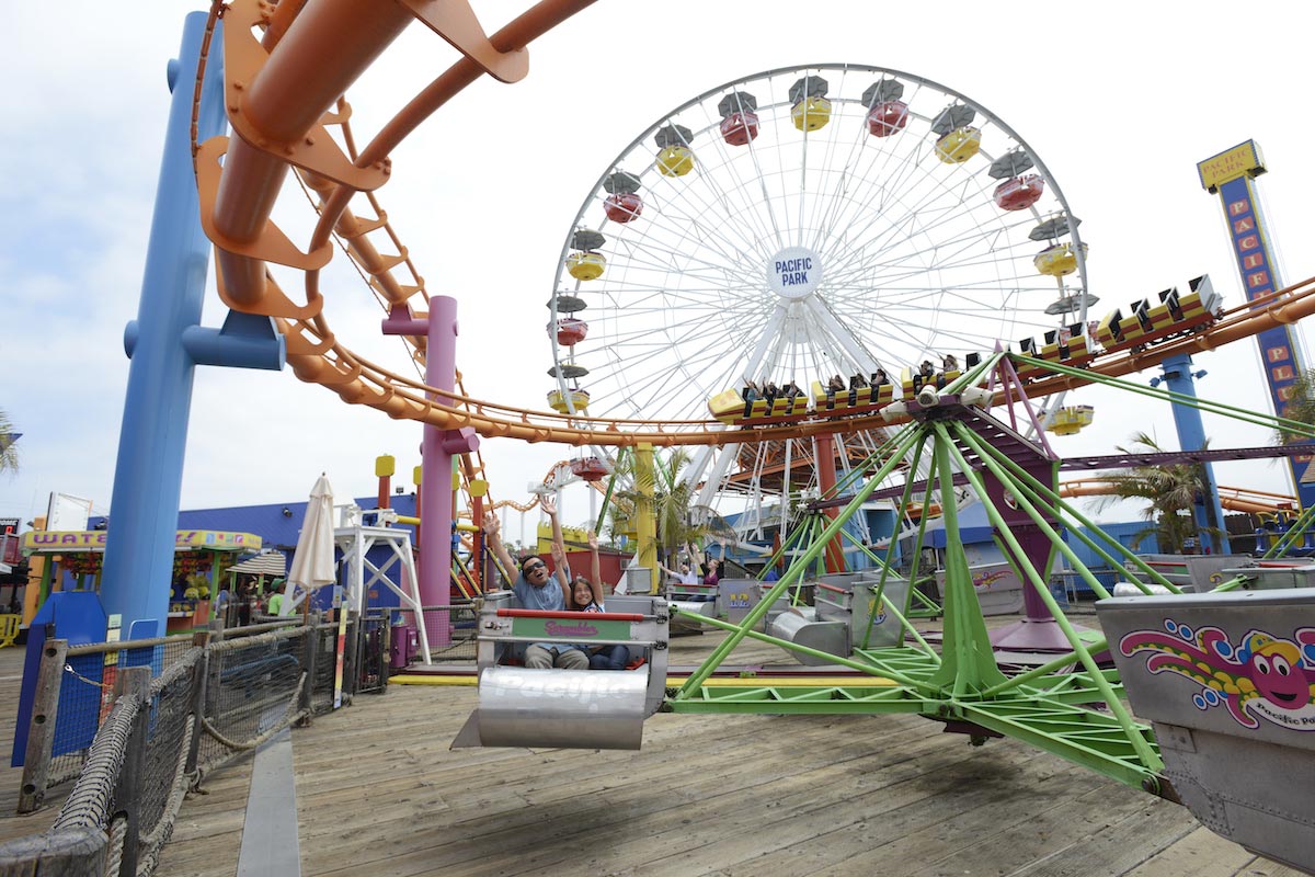 scrambler santa monica pier ride