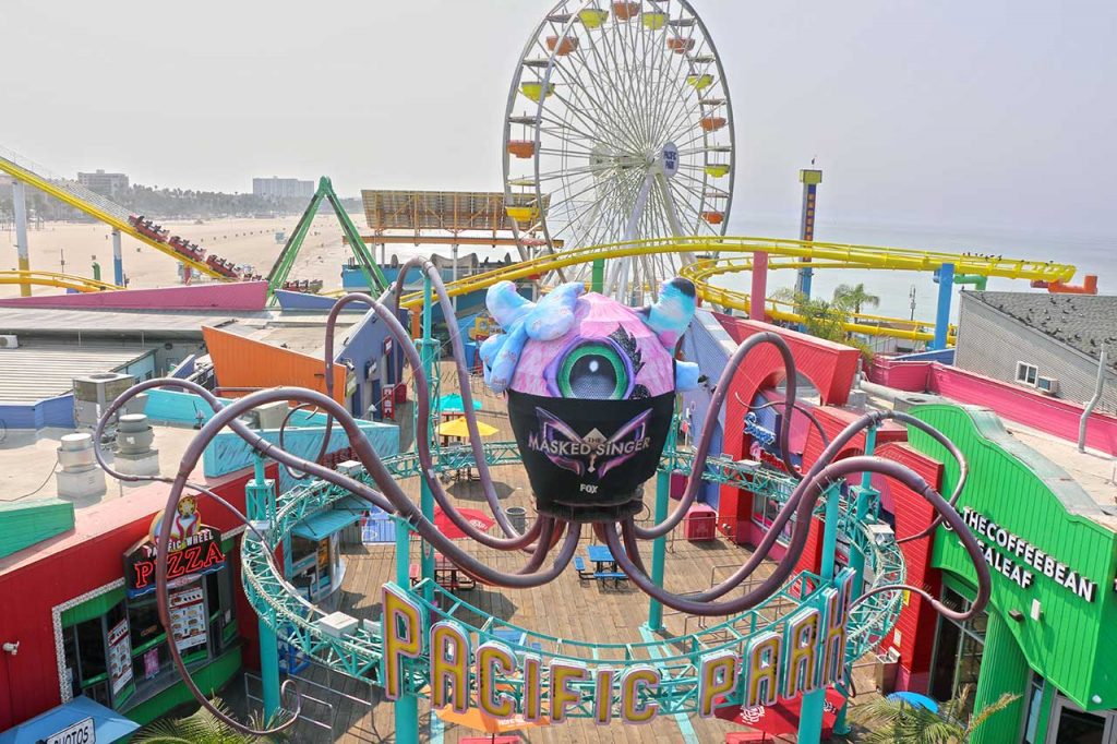 The Masked Singer Miss Monster at Pacific Park