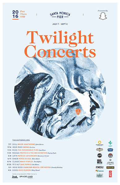 Poster from the 2016 Twilight Concert Series