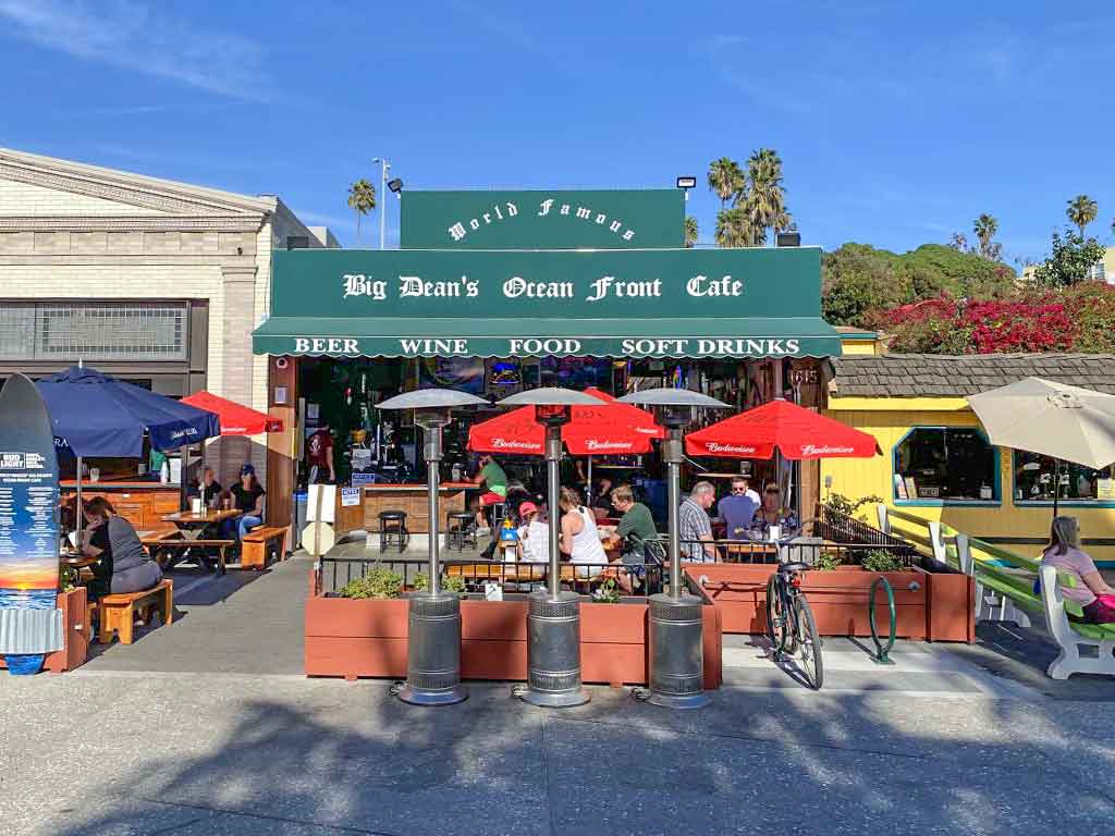 Big Deans Ocean Front Cafe by the Santa Monica Pier