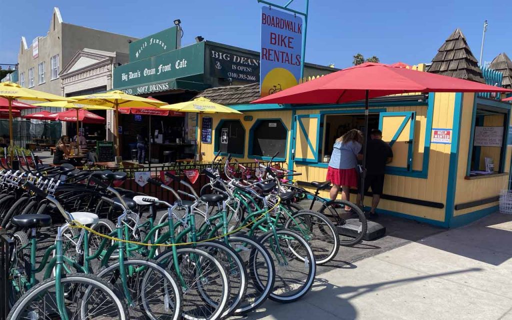 Boardwalk Bike Rentals building exterior