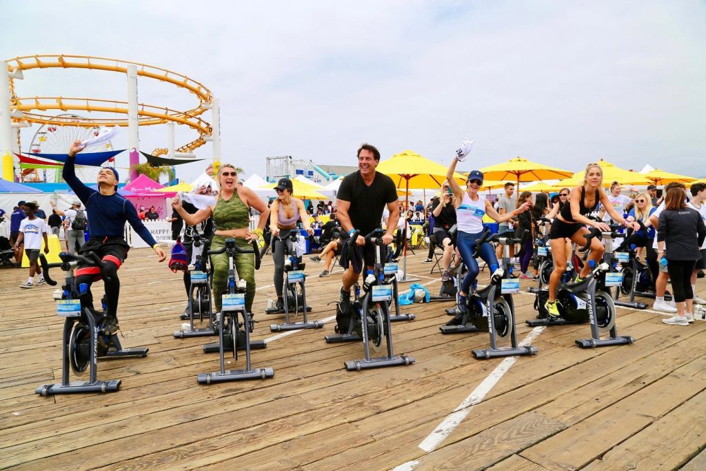 pedal on the pier santa monica pier