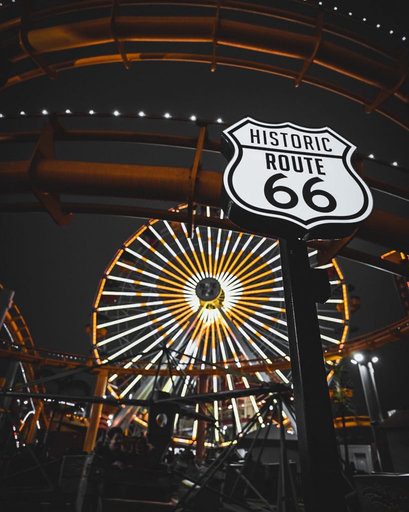 thanksgiving ferris wheel lighting