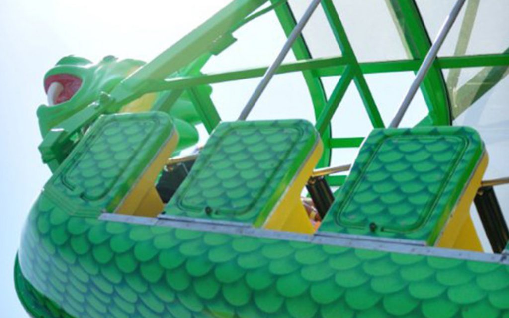 The Sea Dragon Ride at Pacific Park and Santa Monica Pier